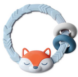 Itzy Ritzy Silicone Teether Rattle- Fox