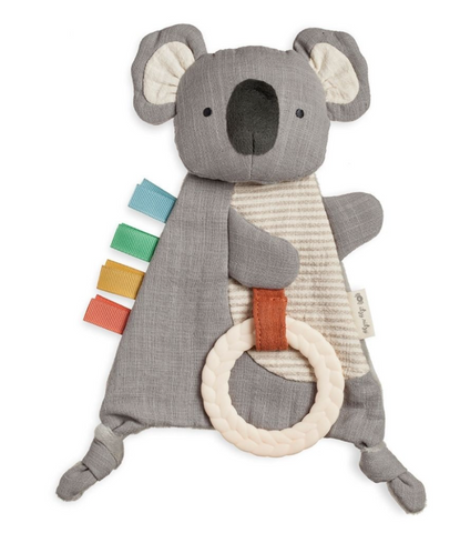 Bitzy Crinkle™ Sensory Crinkle Toy With Teether- Koala