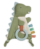 Bitzy Crinkle™ Sensory Crinkle Toy With Teether- Dino