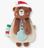 Holiday Bear Itzy Lovey™ Plush + Teether Toy