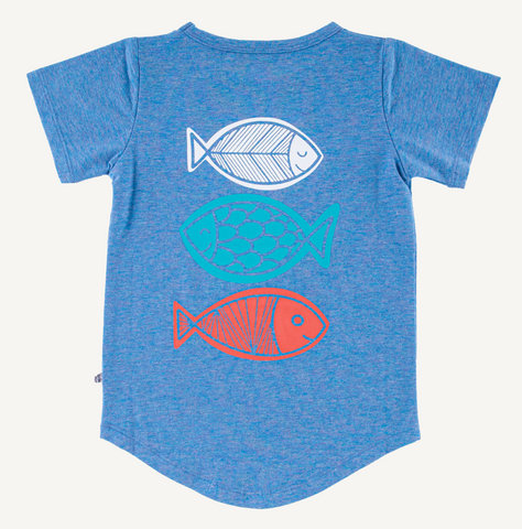 Fishing Graphic Short Sleeve T-Shirt- Final Sale