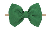 6 inch bow on nylon- ALL colors