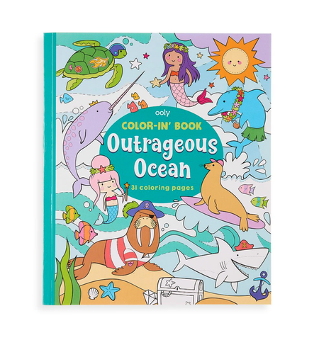 Color-in' Book- Outrageous Ocean