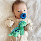 Itzy Ritzy Sweetie Pal Pacifier and Stuffed Animal- Dino