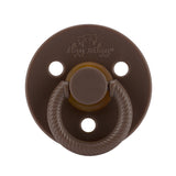 Itzy Soother Natural Pacifier Set- Chocolate and Caramel