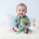 Itzy Ritzy Link and Love Dino Activity Plush with Teether Toy
