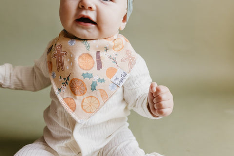 Baby Bandana Bibs - Bloom – Copper Pearl