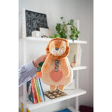 Itzy Ritzy Lovey Lion Plush with Silicone Teether