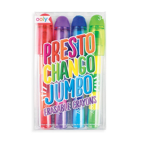 Presto Chango Jumbo Erasable Crayons