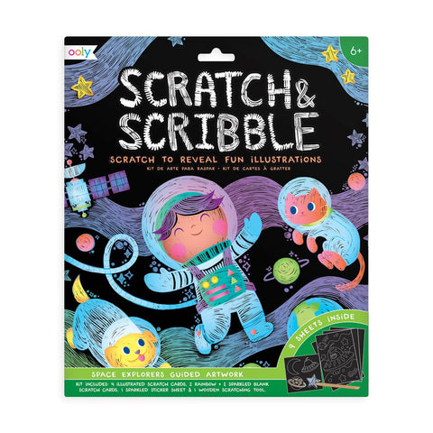 Scratch and Scribble- Space Explorers