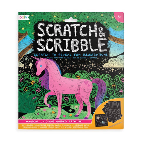 Scratch and Scribble- Magical Unicorns